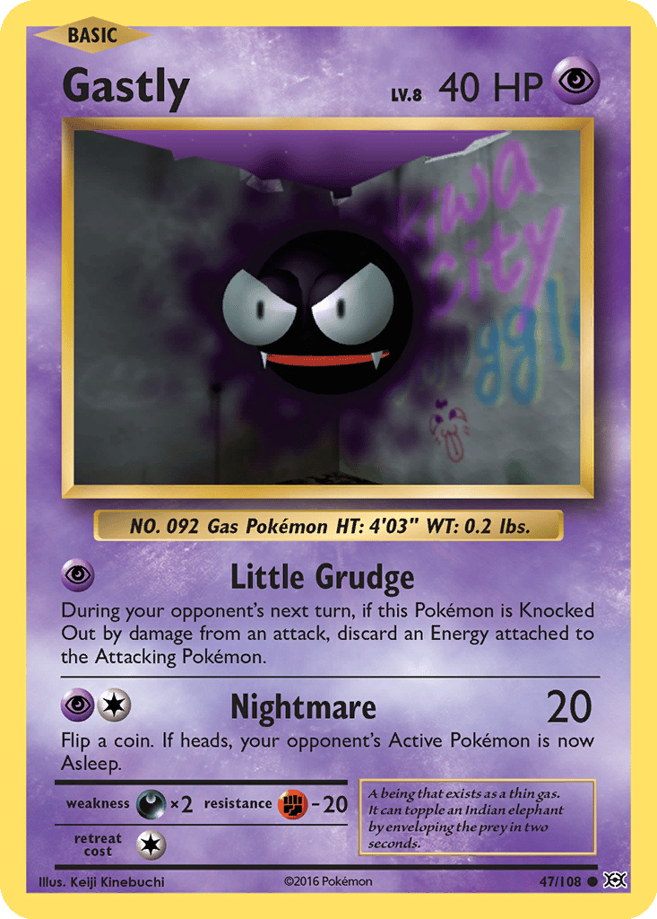 Gastly card