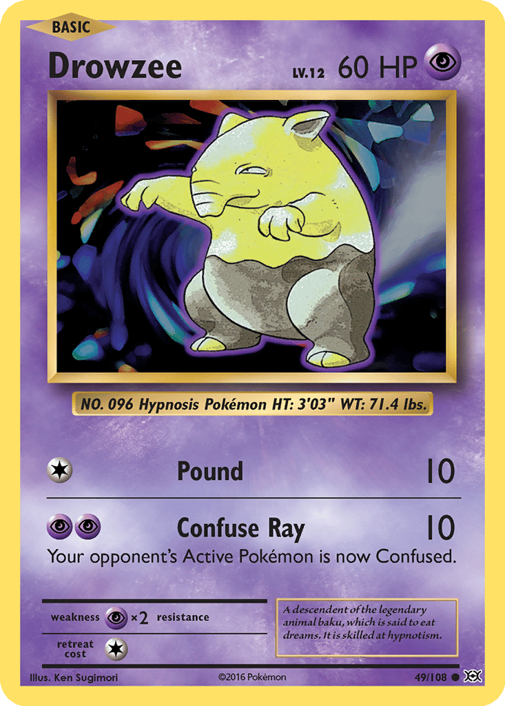 Drowzee card