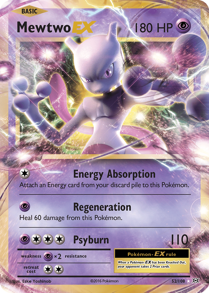 Mewtwo EX card