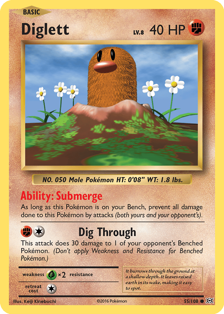 Diglett card
