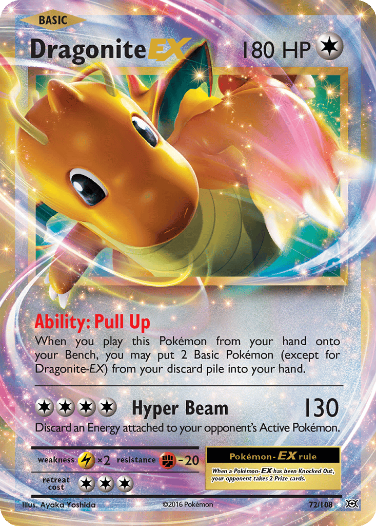 Dragonite EX card