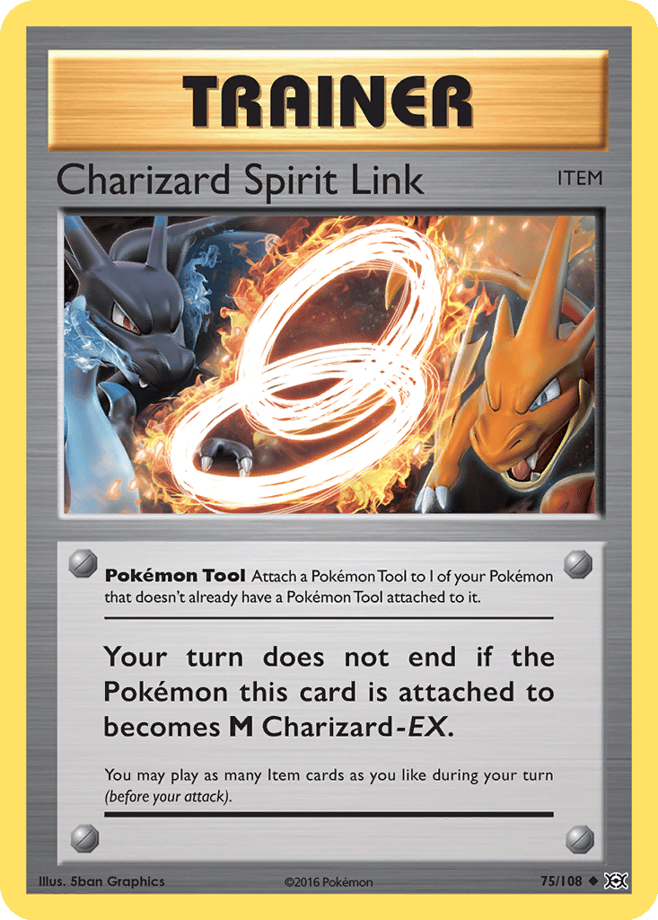 Charizard Spirit Link card