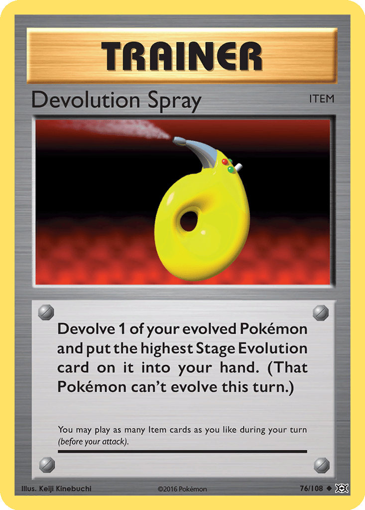 Devolution Spray card