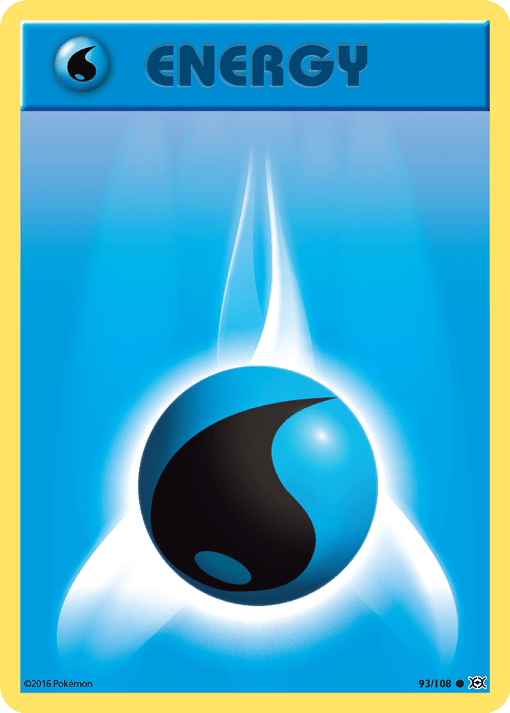 Water Energy card