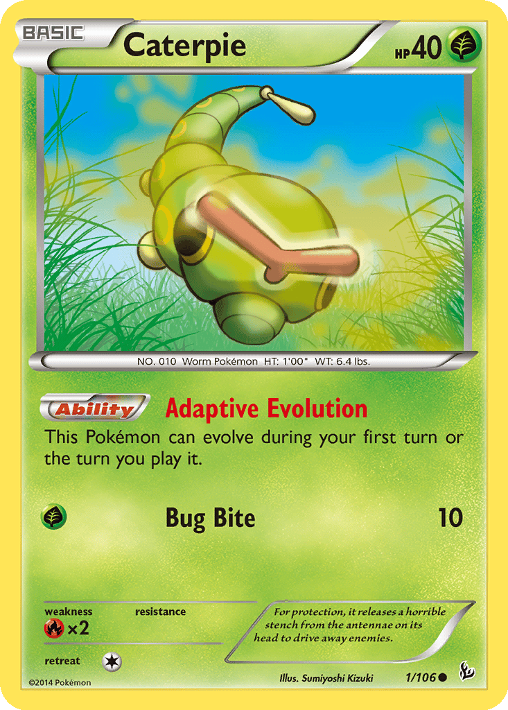 Caterpie card