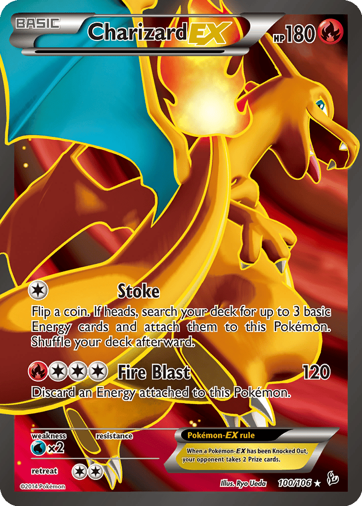 Charizard EX card