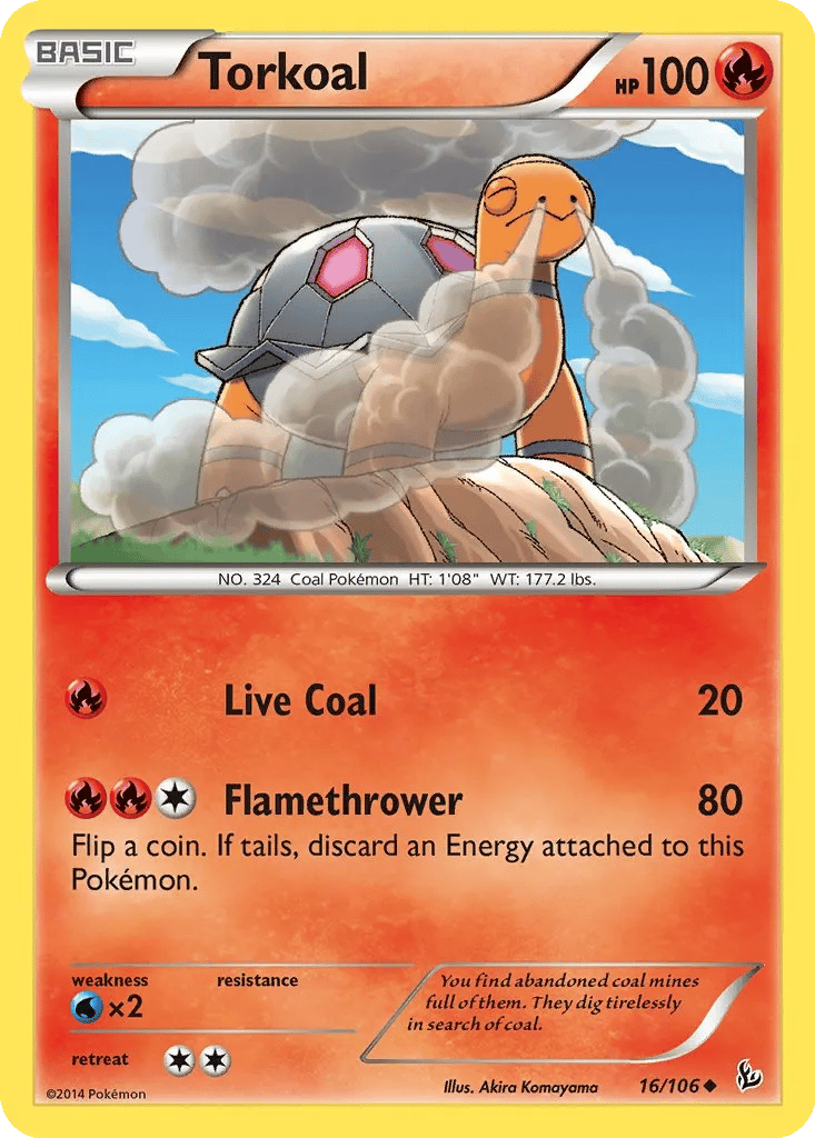 Torkoal card