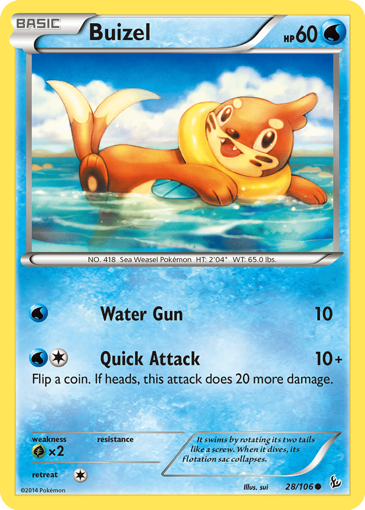 Buizel card