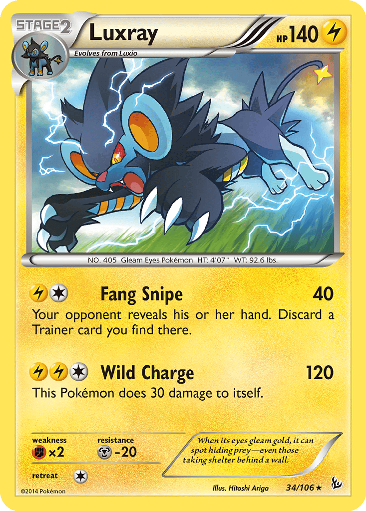 Luxray card