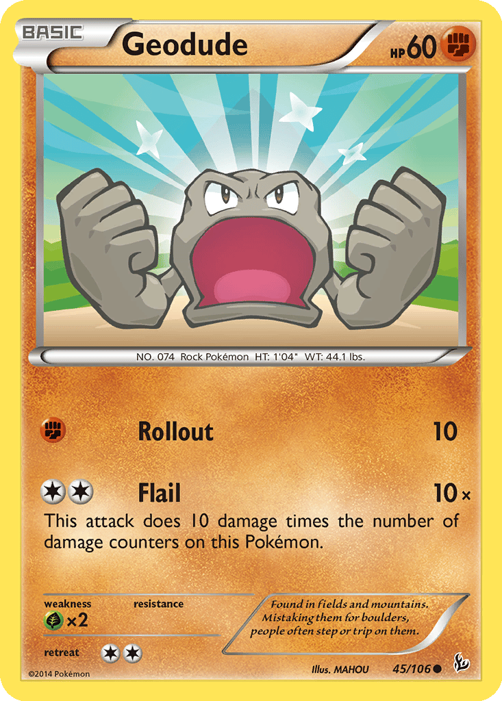 Geodude card