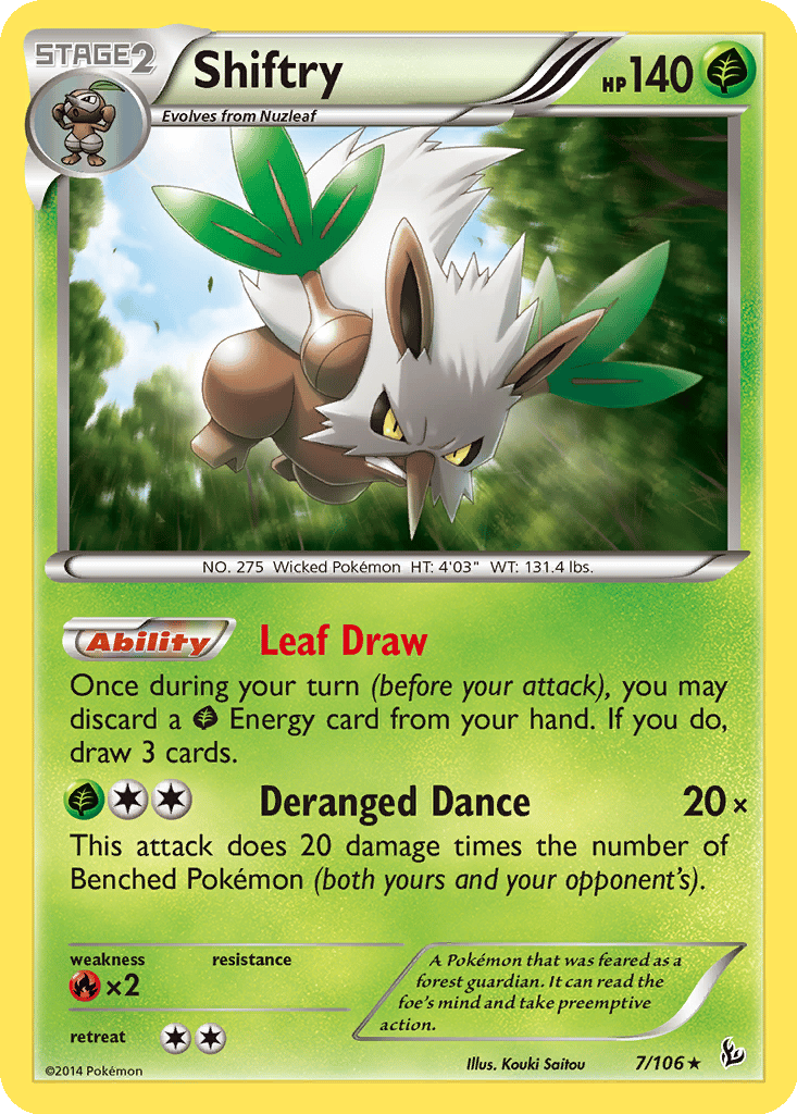 Shiftry card
