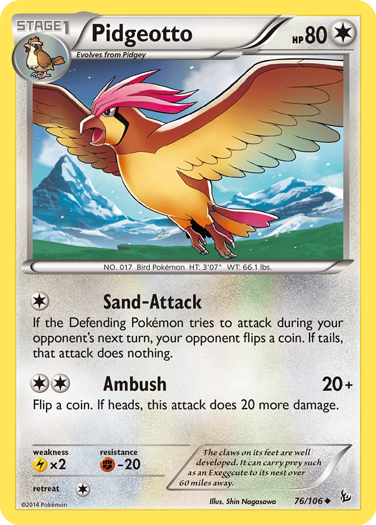 Pidgeotto | Dex - for TCG Collectors