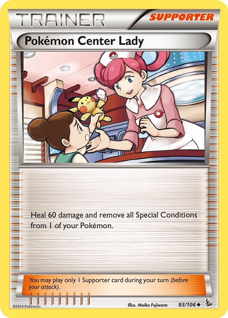 Pokémon Center Lady card