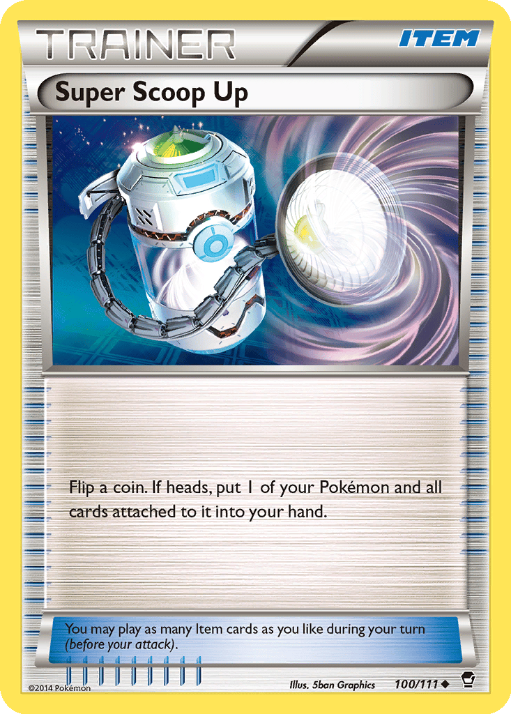 Super Scoop Up card