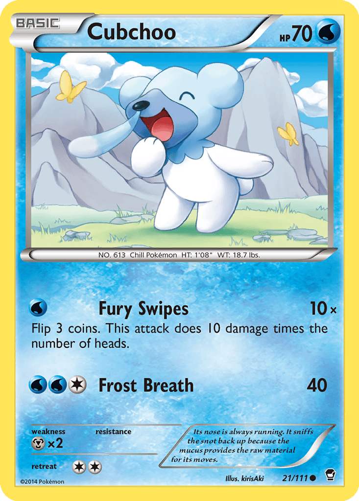 Cubchoo card