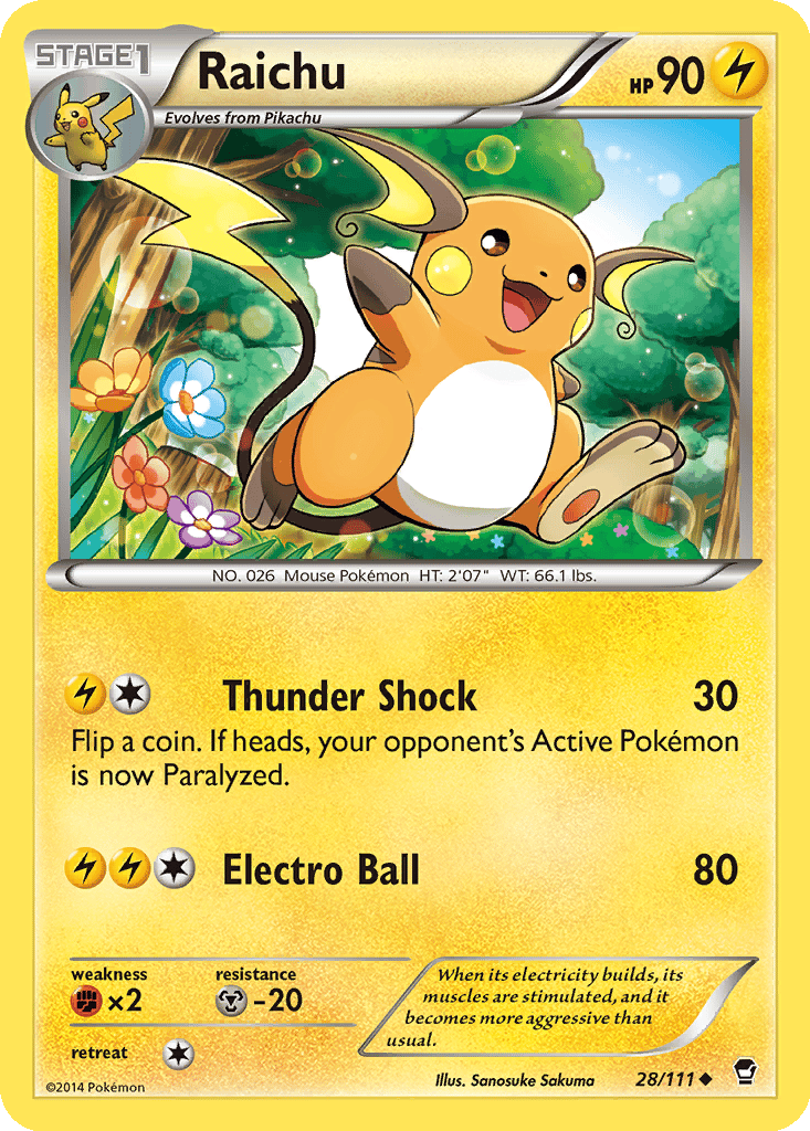 Raichu card