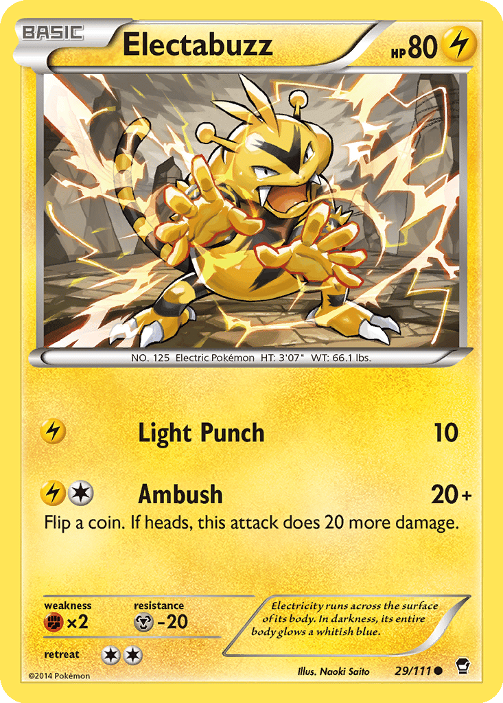 Electabuzz card