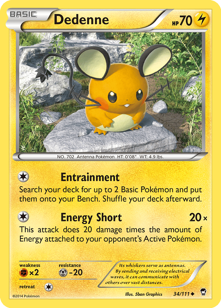 Dedenne card