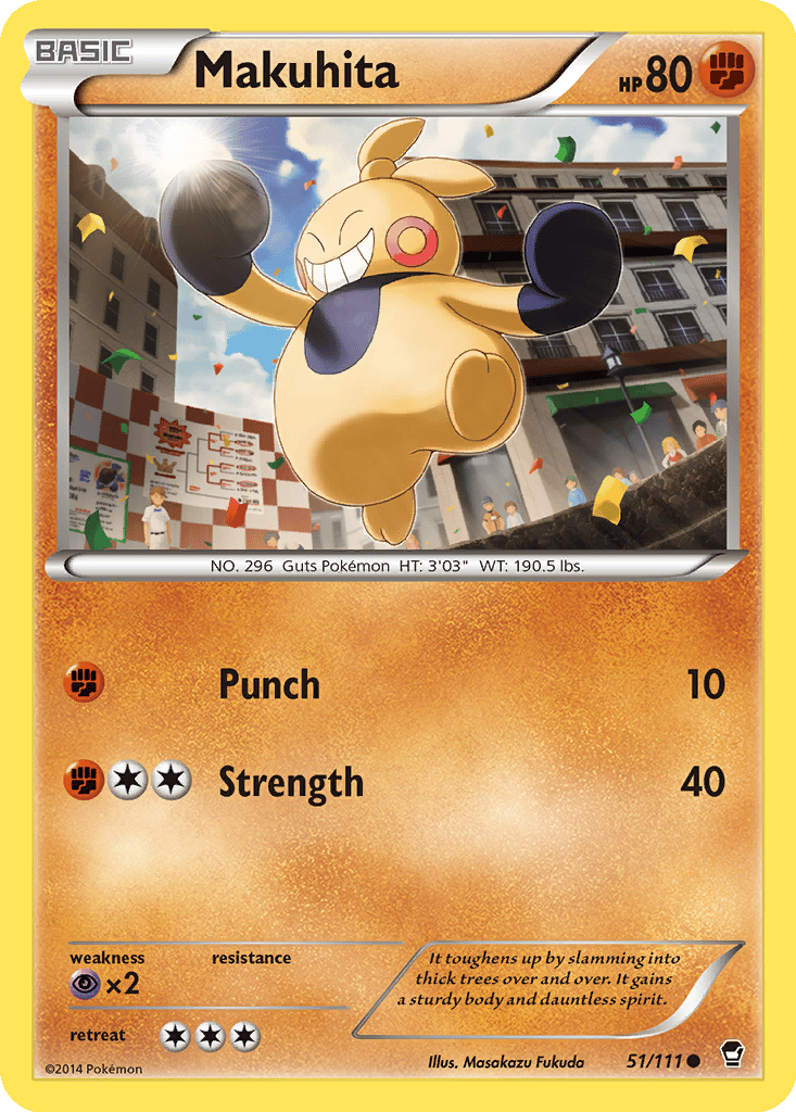 Makuhita card