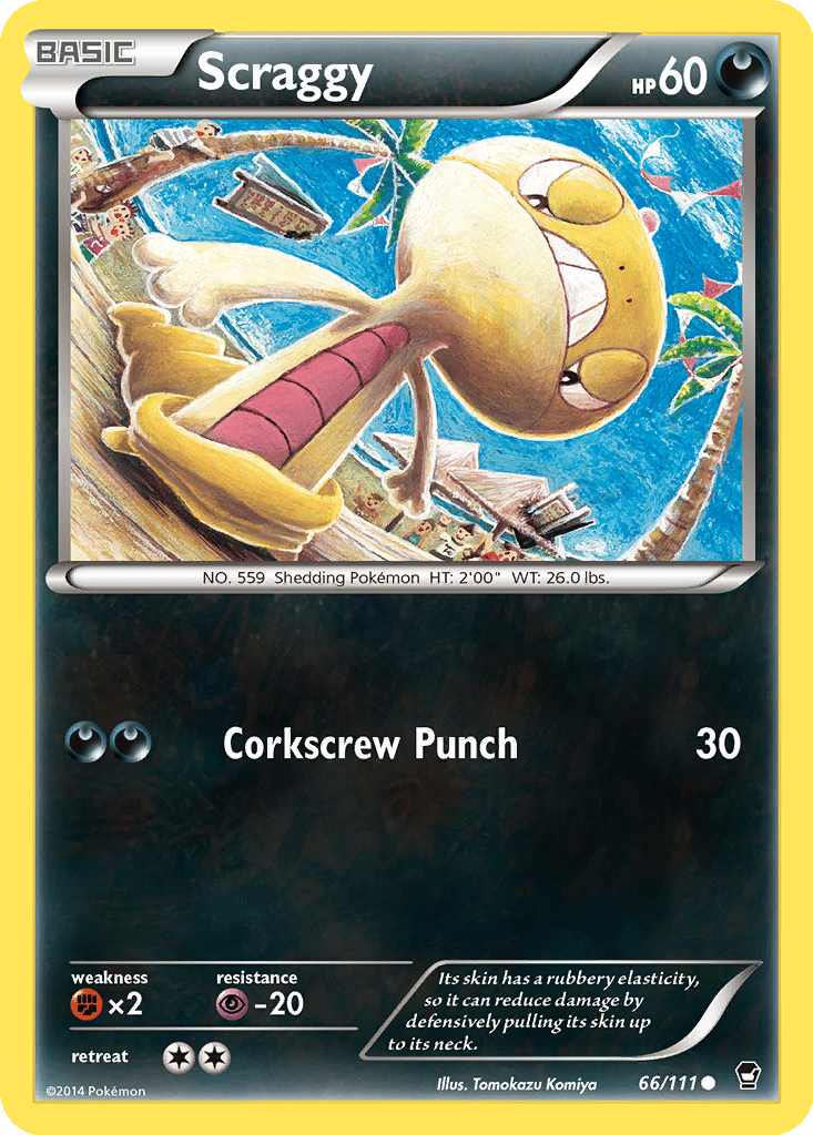 Scraggy card