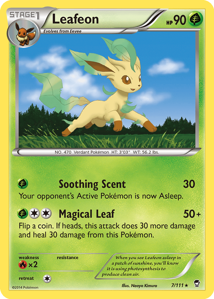 Leafeon card
