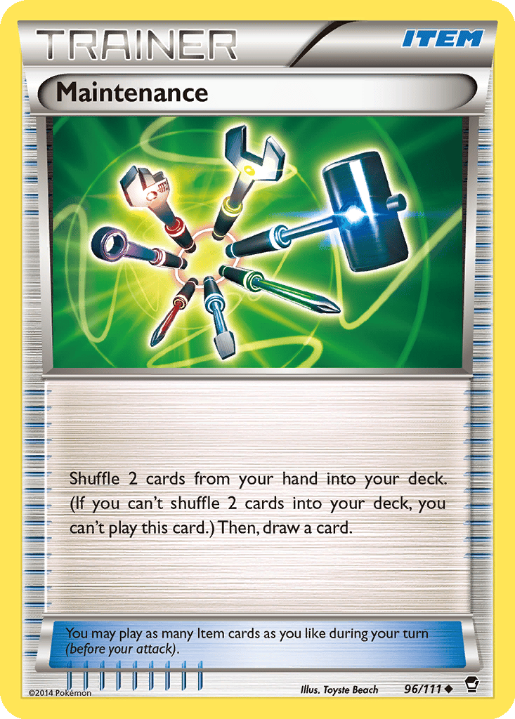 Maintenance card