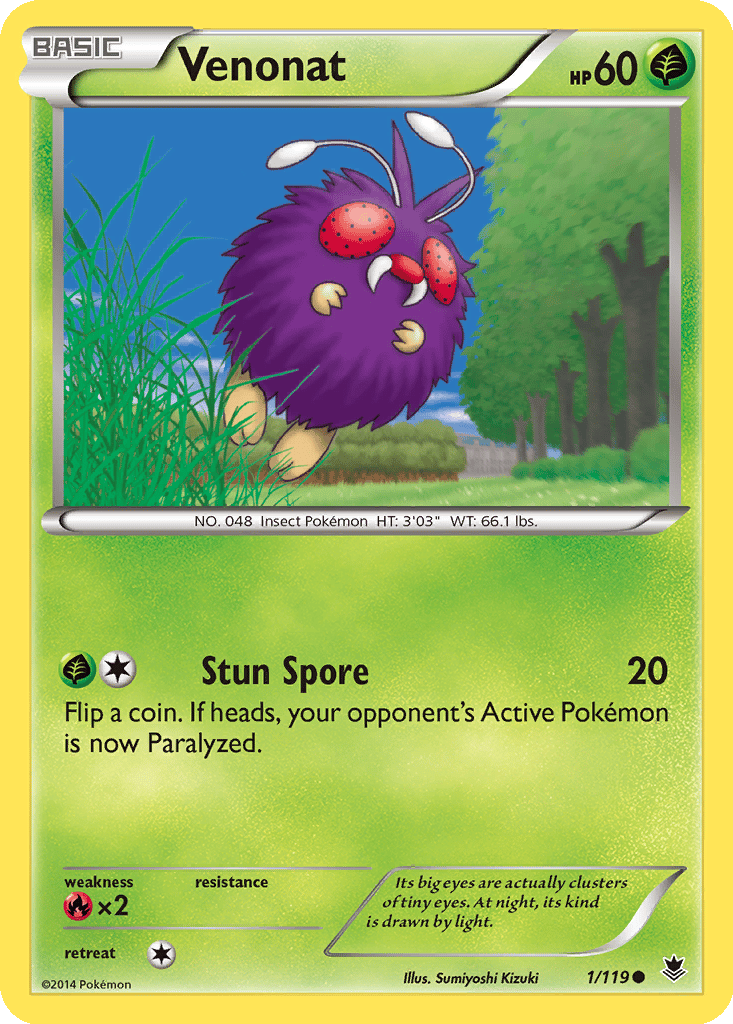 Venonat card
