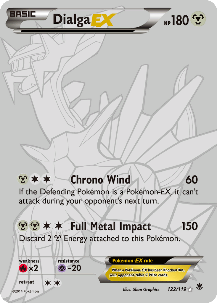 Dialga EX card