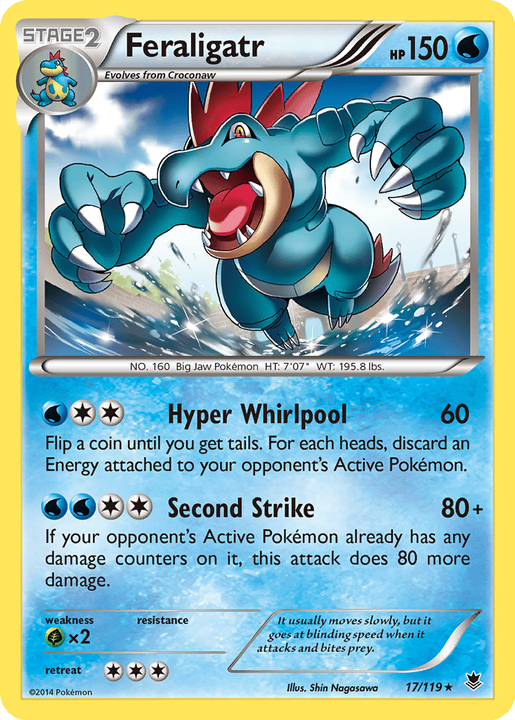 Feraligatr card