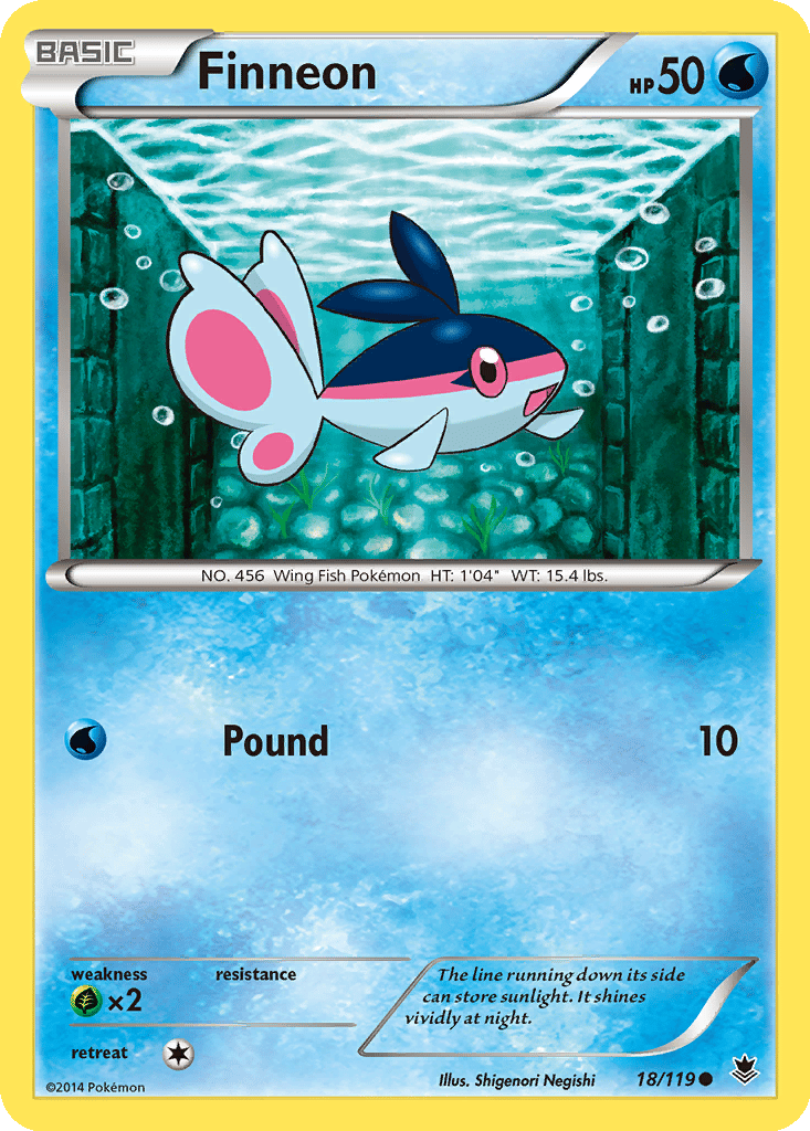Finneon card