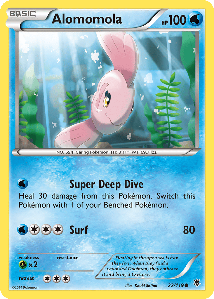 Alomomola card