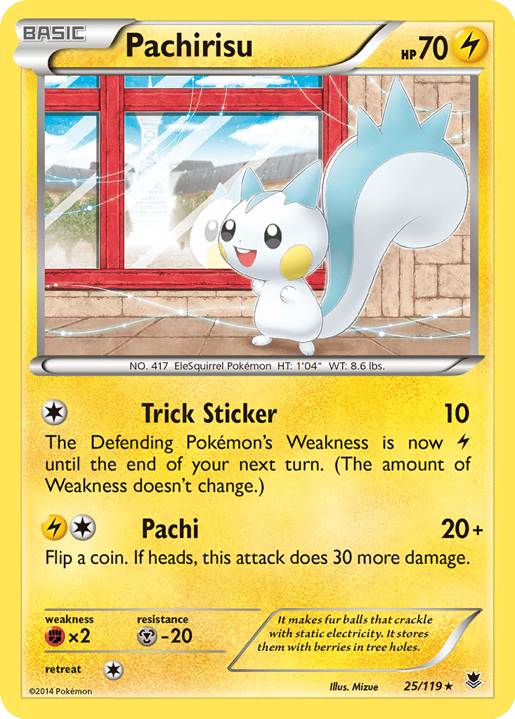 Pachirisu card