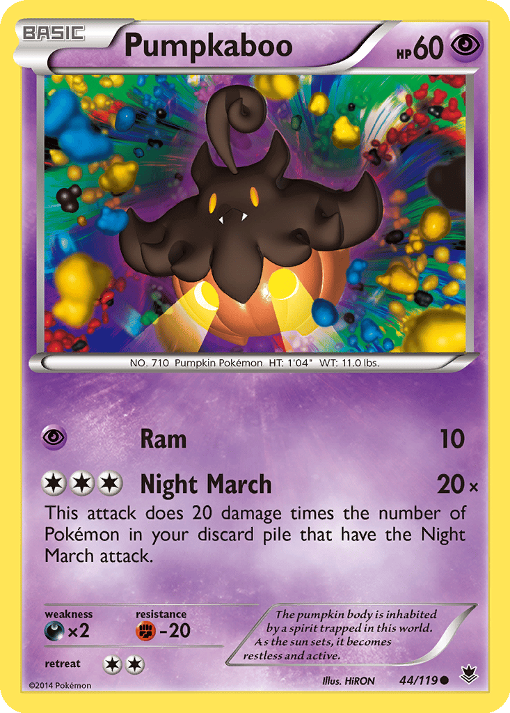 Pumpkaboo card