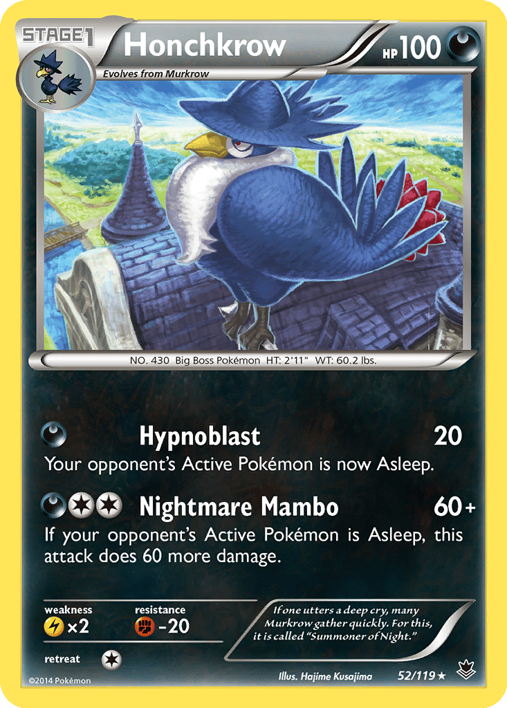 Honchkrow card