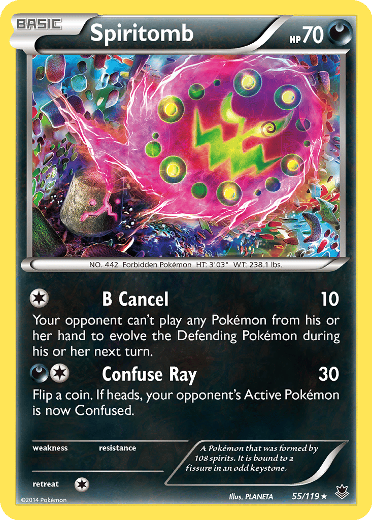 Spiritomb card
