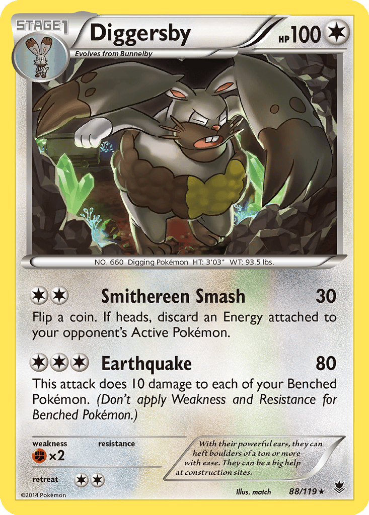 Diggersby Cards | Dex - for TCG Collectors