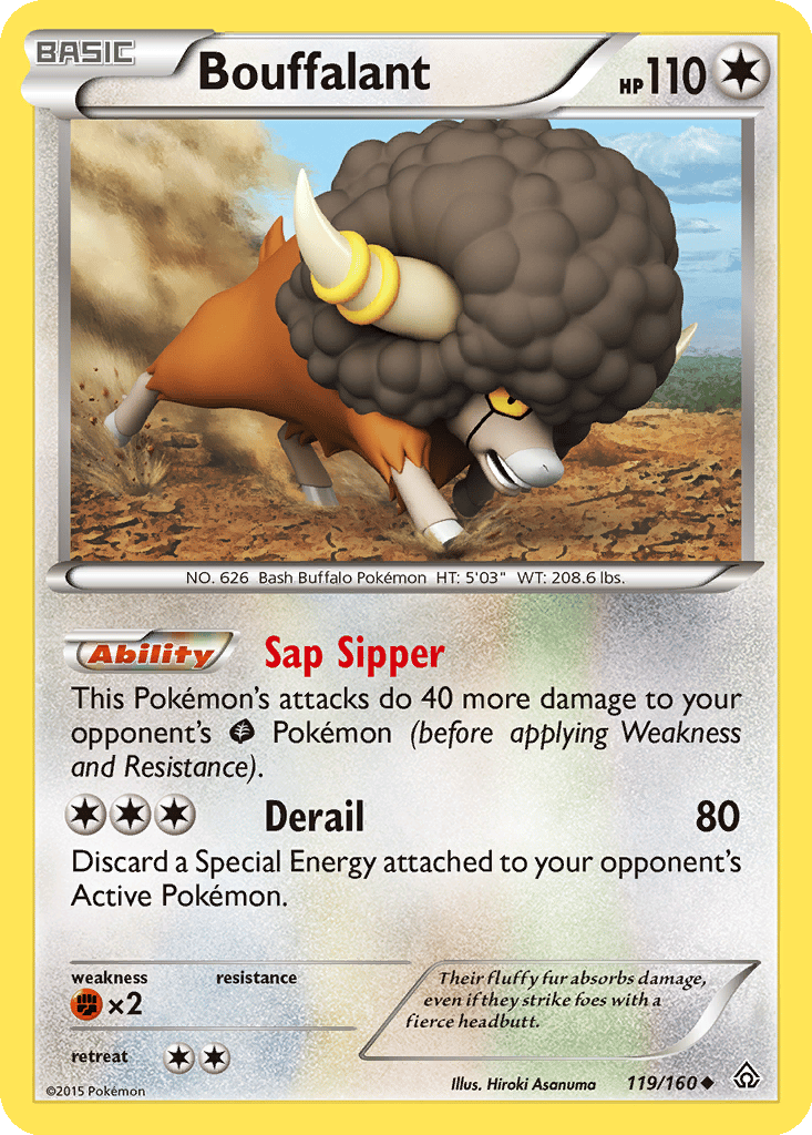 Bouffalant Cards | Dex - for TCG Collectors