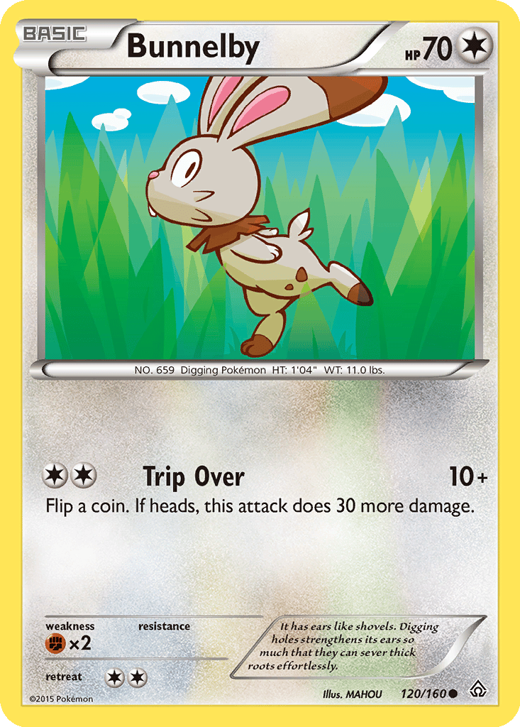 Bunnelby card