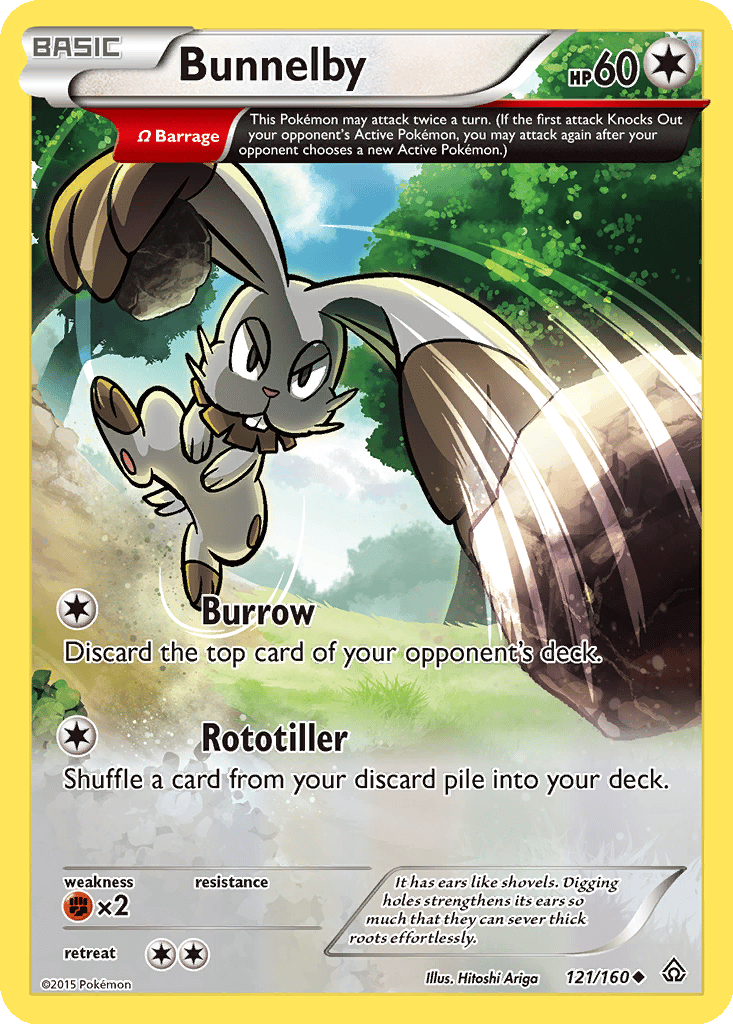 Bunnelby card