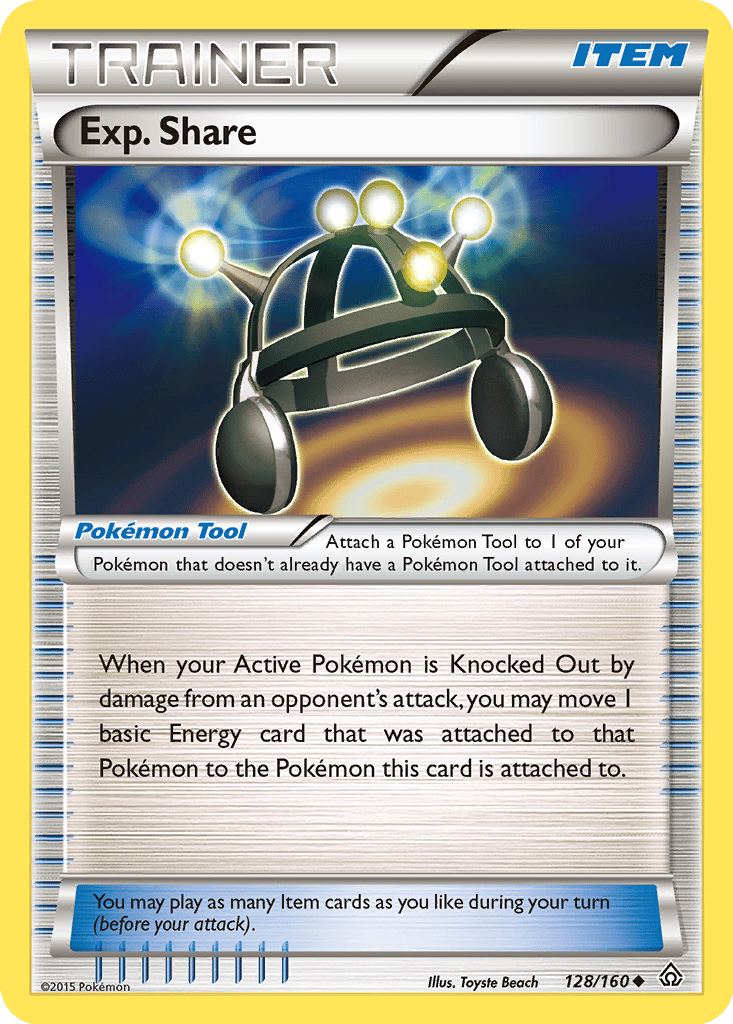 Exp. Share card