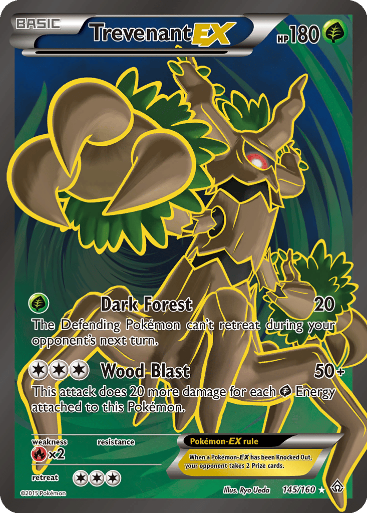 Trevenant EX card