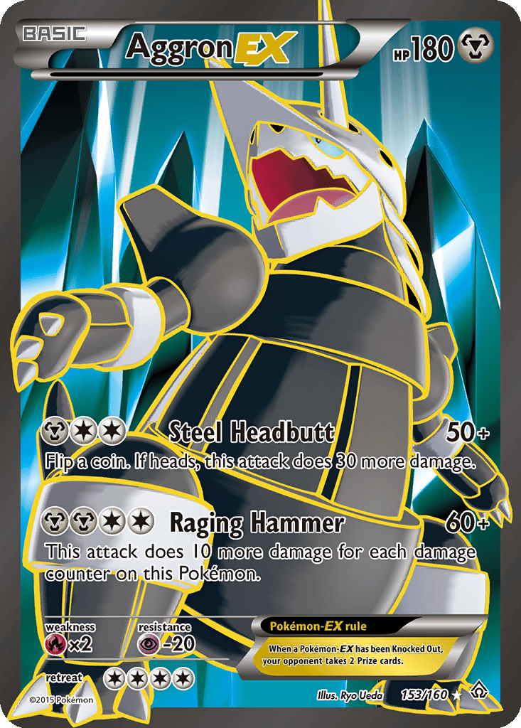 Aggron EX card