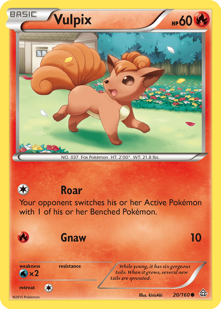 Vulpix card