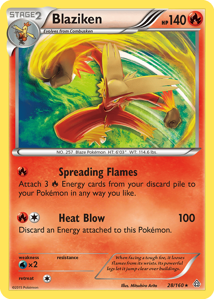 Blaziken card