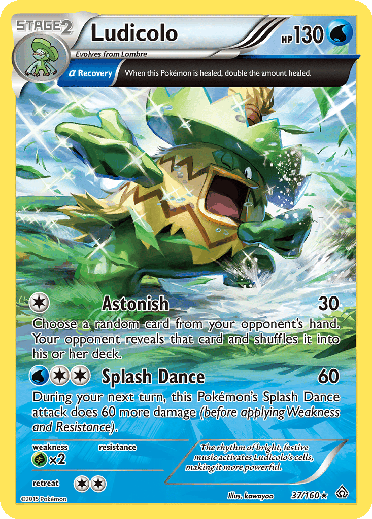 Ludicolo card