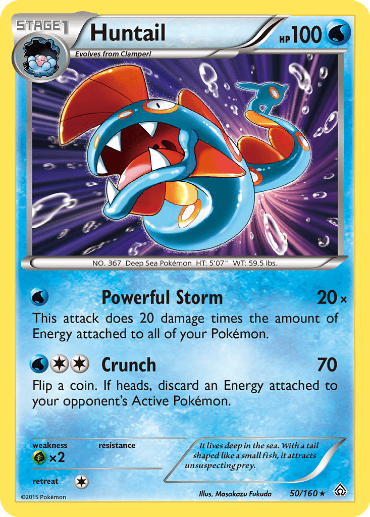 Huntail card