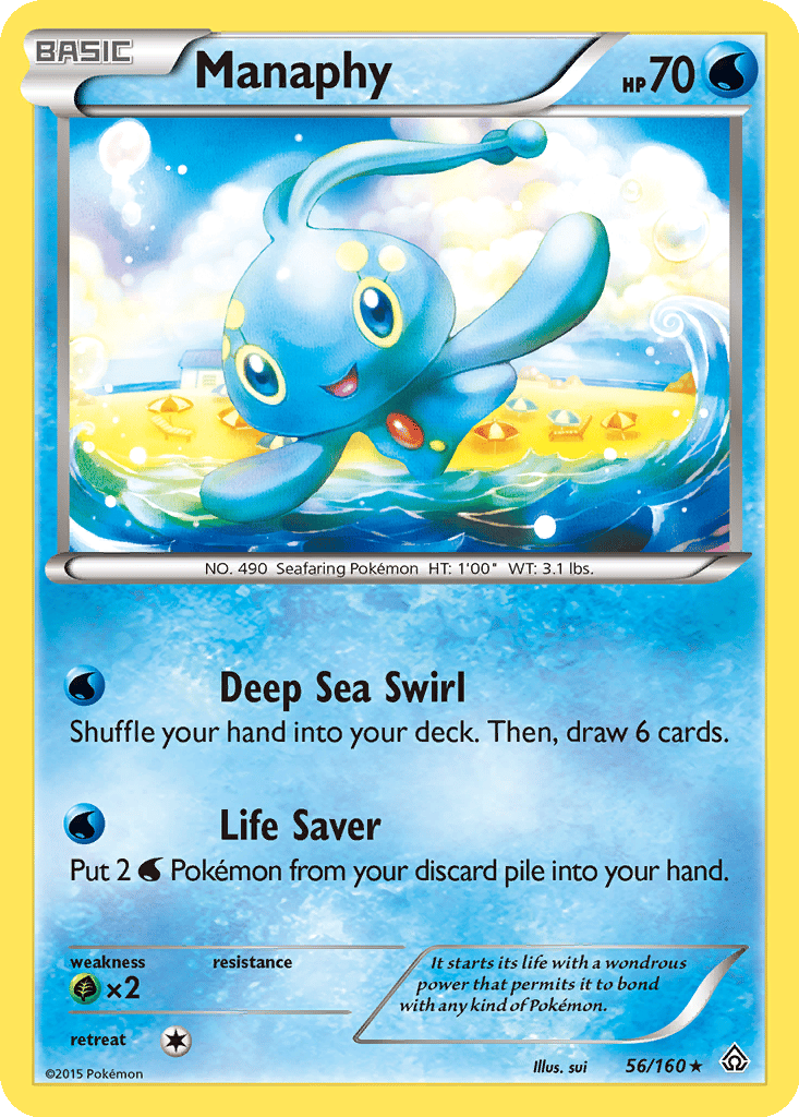 Manaphy card