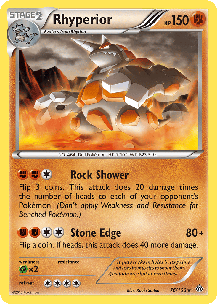 Rhyperior card