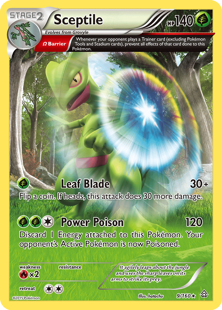 Sceptile card