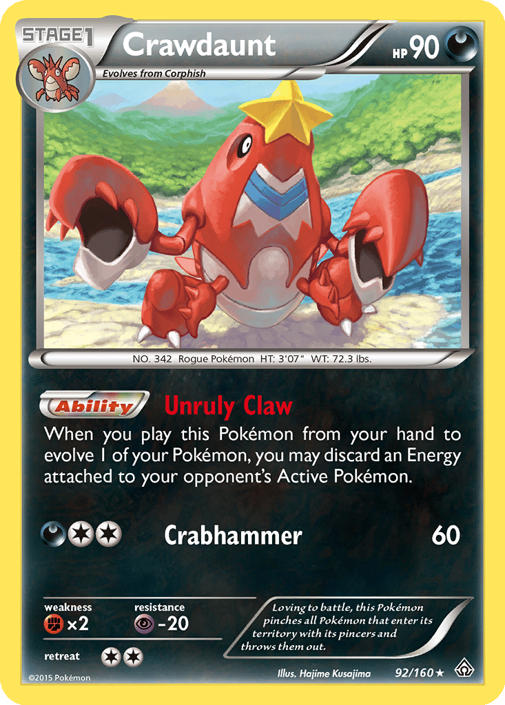 crawdaunt pokemon card price Crawdaunt Cards | Dex